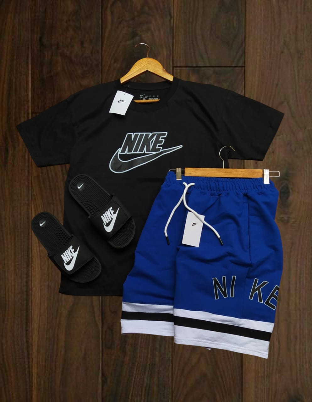 El Set Nike Air Black & Azul